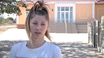 Місцева мешканка Надія Таранюк Місцева мешканка Надія Таранюк