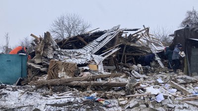 Наслідки ударів РФ по Змієву на Харківщині, 8 січня 2024 року 7 Наслідки ударів РФ по Змієву на Харківщині, 8 січня 2024 року 7