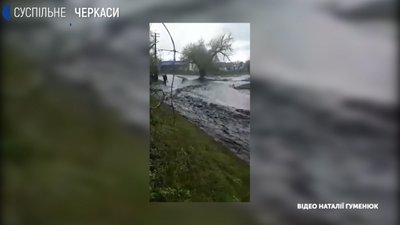 Після зливи в Черкаській області люди залишились без урожаю