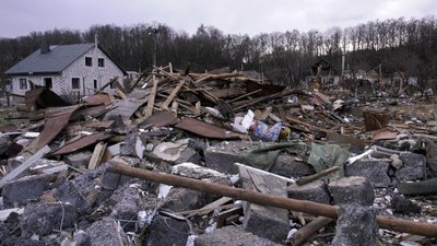 На Чернігівщині через бойові дії зруйновані 4100 будівель