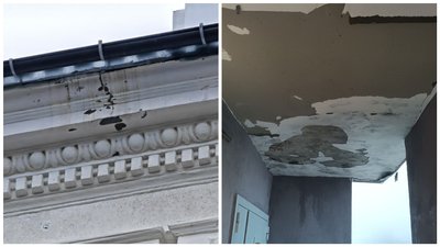 Відновленні окупантами будинки у Маріуполі почали руйнуватись