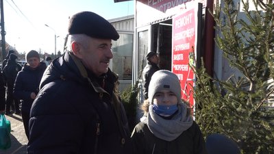 У Тернополі перевірили підприємців, які продають ялинки У Тернополі перевірили підприємців, які продають ялинки