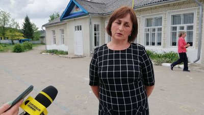 Вчителька Лариса Соколовська