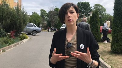 Представниця "Карітасу" Ірина Дригуш Представниця "Карітасу" Ірина Дригуш