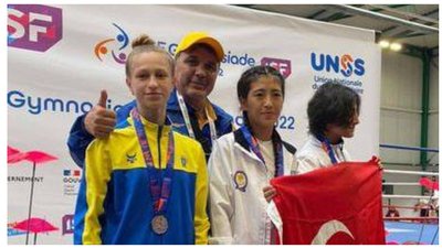 Боксерка з Дніпропетровщини посіла друге місце на ХІХ Всесвітній літній Гімназіаді у Франції