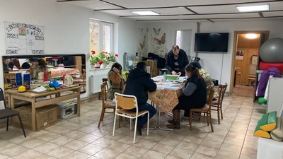 У навчально-реабілітаційному центрі в Кременці У навчально-реабілітаційному центрі в Кременці