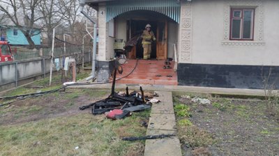 У перший день нового року в пожежі на Вінниччині загинув чоловік