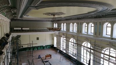У кропивницькому університеті ремонтують залу, яка є пам’яткою архітектури