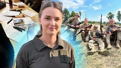 військова психологиня Дар'я Волкова