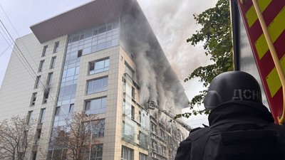 атака Дніпро, 28 вересня, БпЛа, бізнес-центр