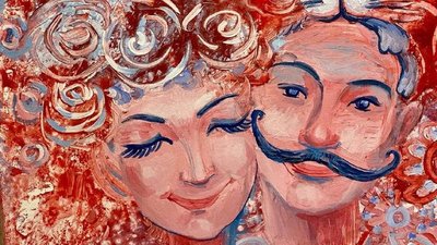 Житомирська художниця Олена Славова відкрила персональну виставку робіт під назвою "Рушник" Житомирська художниця Олена Славова відкрила персональну виставку робіт під назвою "Рушник"