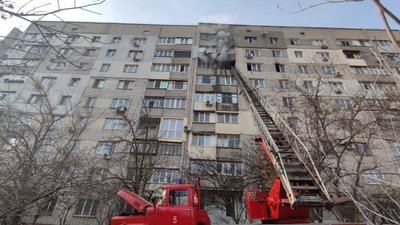 У Миколаєві сталася пожежа в багатоповерхівці У Миколаєві сталася пожежа в багатоповерхівці