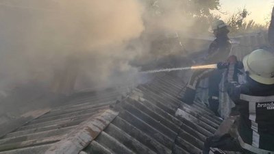 У Херсоні горів житловий будинок