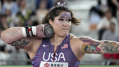 Чейз Джексон, чинна чемпіонка світу зі штовхання ядра серед жінок