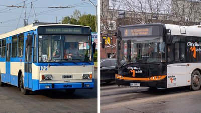 Тролейбус №4 та автобус №4 на вулицях Рівного