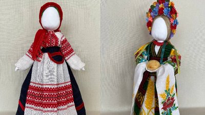 Поєднує сучасне й минуле. Майстриня з Дніпра розповіла, як створює народні ляльки Поєднує сучасне й минуле. Майстриня з Дніпра розповіла, як створює народні ляльки