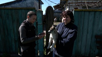 Мамі Олені на день народження подарували собаку Мамі Олені на день народження подарували собаку