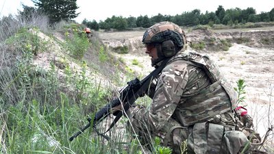 Тернопільські бійці ДУК ПС проходять бойове залагодження. Репортаж Тернопільські бійці ДУК ПС проходять бойове залагодження. Репортаж