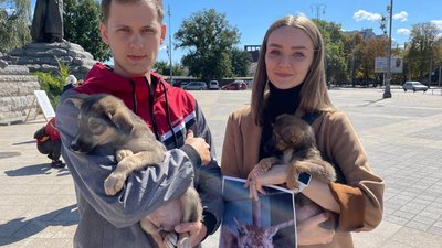 "Вони самі за себе сказати не можуть": черкащани вийшли на Марш за тварин "Вони самі за себе сказати не можуть": черкащани вийшли на Марш за тварин
