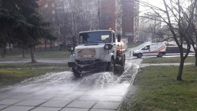 Карантин у Львові: як проводять дезінфекцію у місті