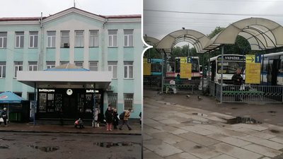 Комплекс будівель бля залізничного вокзалу у Рівному
