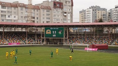 У Тернополі відбувся футбольний матч між "Нивою" та "Маріуполем"