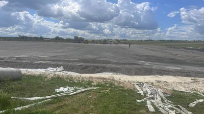 Будівництво майданчика біля пункту пропуску "Краківець"