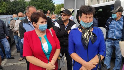 4 місяці без зарплати: працівники Луцьктепло вийшли на пікет