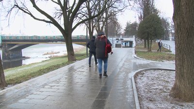 В Ужгороді 55 людей травмувалися через ожеледицю