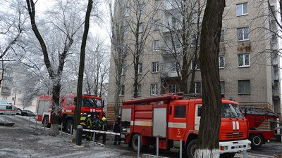 У Дніпрі сталася пожежа в гуртожитку (ФОТО)