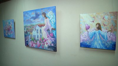 Житомирська художниця Ольга Швець до Дня вчителя підготувала персональну виставку живопису Житомирська художниця Ольга Швець до Дня вчителя підготувала персональну виставку живопису