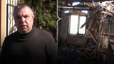 Що розповів власник зруйнованого будинку через падіння шахеда в Рівному