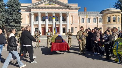 На Миколаївщині попрощались з військовим Дмитром Бойком