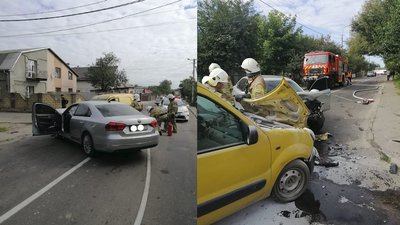 У Рівному зіткнулись два авто, один з водіїв утікав – поліція У Рівному зіткнулись два авто, один з водіїв утікав – поліція