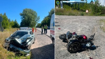 Місце ДТП на автодорозі поблизу Хмельницького