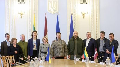 До Києва приїхали спікери парламентів Естонії, Латвії та Литви