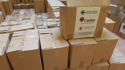 Прикарпатський Карітас закупив допомги Прикарпатський Карітас закупив допомги