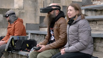 Школа пілотування дронів у Черкасах навчає військових та цивільних Школа пілотування дронів у Черкасах навчає військових та цивільних