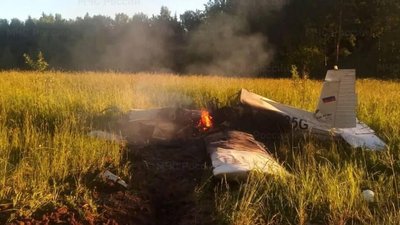 У Московській області розбився легкомоторний літак Zlin Z42
