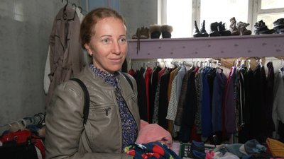 На Львівщині створили "Банк одягу" для переселенців На Львівщині створили "Банк одягу" для переселенців