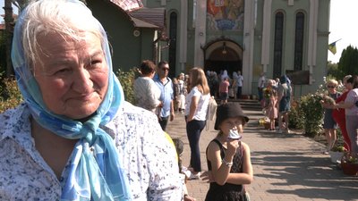 У Черкасах в храмі освятили кошики