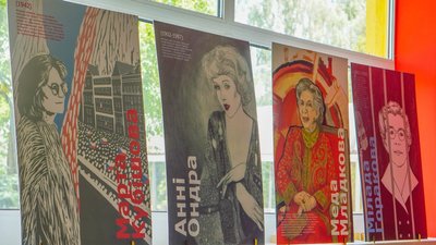 В університеті "Житомирська політехніка" презентували експозицію "Чеські героїні"