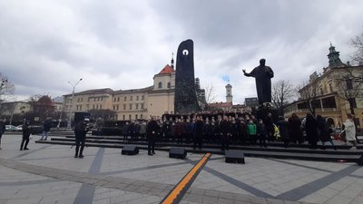 У Львові вшанували пам'ять Тараса Шевченка У Львові вшанували пам'ять Тараса Шевченка