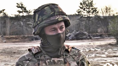 Захоплення ворожої позиції: бійці бригади ТРО Волині відпрацьовували наступ Захоплення ворожої позиції: бійці бригади ТРО Волині відпрацьовували наступ