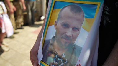 Поховання Олександра Горенка на Сумщині