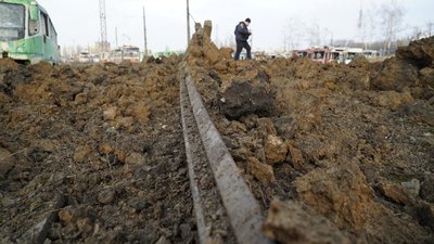 Удари по депо на Салтівці у Харкові 1