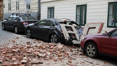 У столиці Хорватії стався потужний землетрус У столиці Хорватії стався потужний землетрус