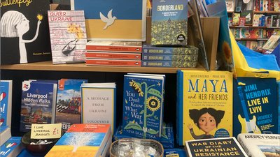 Стус, Плохій та Зеленський: які українські книжки можна купити в Ліверпулі під час Євробачення