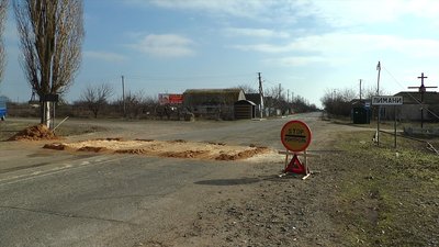 Грип птиці на Миколаївщині. На виїзді з села Лимани працює цілодобовий карантинний пост
