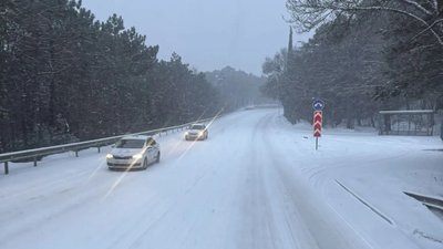 Крим засипає снігом, оголошено штормове попередження на 13-15 січня
